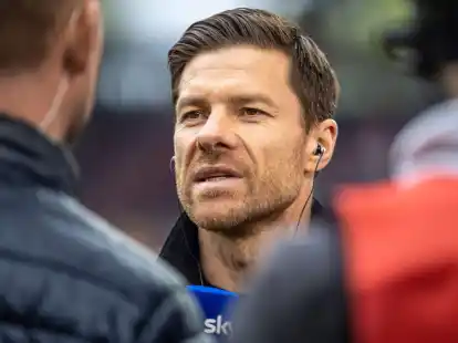 Leverkusens Trainer Xabi Alonso steht im Fokus von Top-Vereinen.
