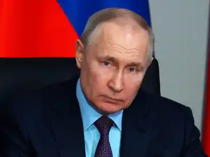 Soll zum Zeitpunkt des versuchten Angriffs nicht im Kreml gewesen sein:&nbsp;Wladimir Putin.