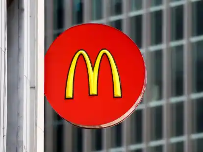 Ein McDonald's-Franchise-Filliale in einem Restaurant in der Innenstadt von Pittsburgh.