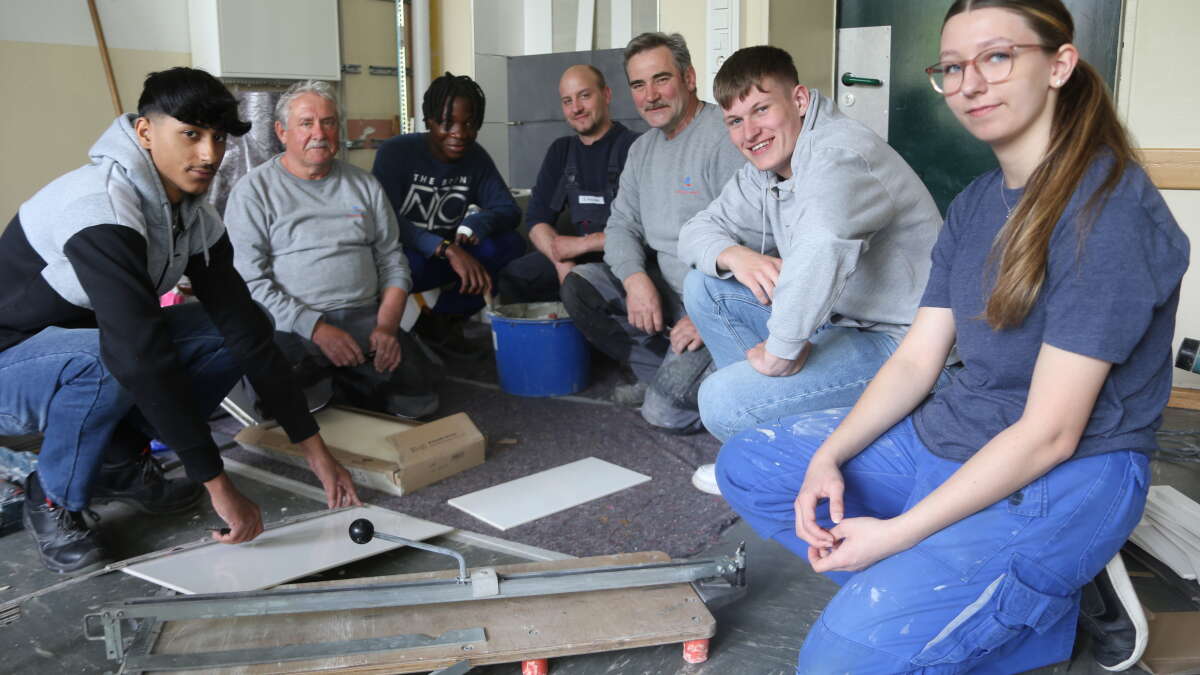 Handwerkertage an der Oberschule 1 in Nordenham Projekt mit Team 6