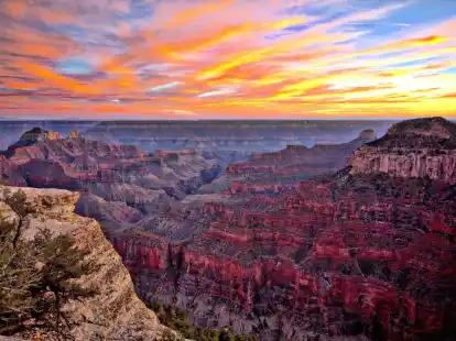 Beeindruckende Aussichten: Der Grand Canyon North Rim startet dieses Jahr erst Anfang Juni in die Sommersaison.