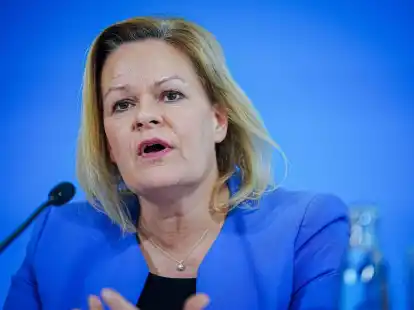 Will das ihr unterstellte BSI zur Zentralstelle im Kampf gegen Cyberattacken machen:&nbsp;Innenministerin Nancy Faeser (SPD).