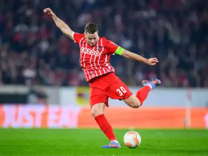 Freiburgs Christian G&uuml;nter in Aktion.