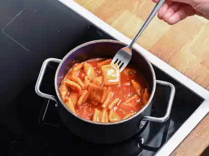 Ein Hauch von Italien aus der Dose: Ravioli.