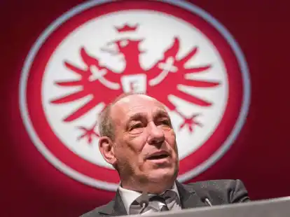 Peter Fischer ist der Pr&auml;sident der Frankfurter Eintracht.