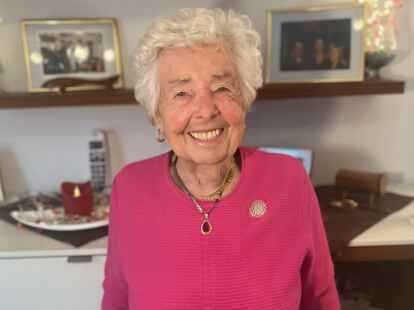 Anneliese Kolbe feiert am 14. Mai ihren 90. Geburtstag.