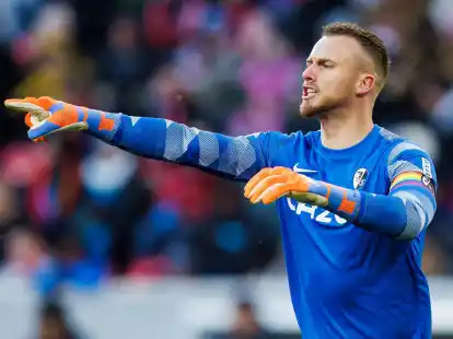 K&ouml;nnte den Sportclub&nbsp;Freiburg am&nbsp;Saisonende in&nbsp;Richtung England verlassen: Keeper Mark&nbsp;Flekken.