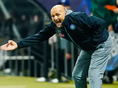 Steht mit Neapel im K&ouml;nigsklassen-Viertelfinale: SSC-Coach Luciano Spaletti.