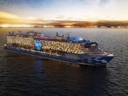 So wie in dieser Animation soll die &laquo;Star Princess&raquo; aussehen.