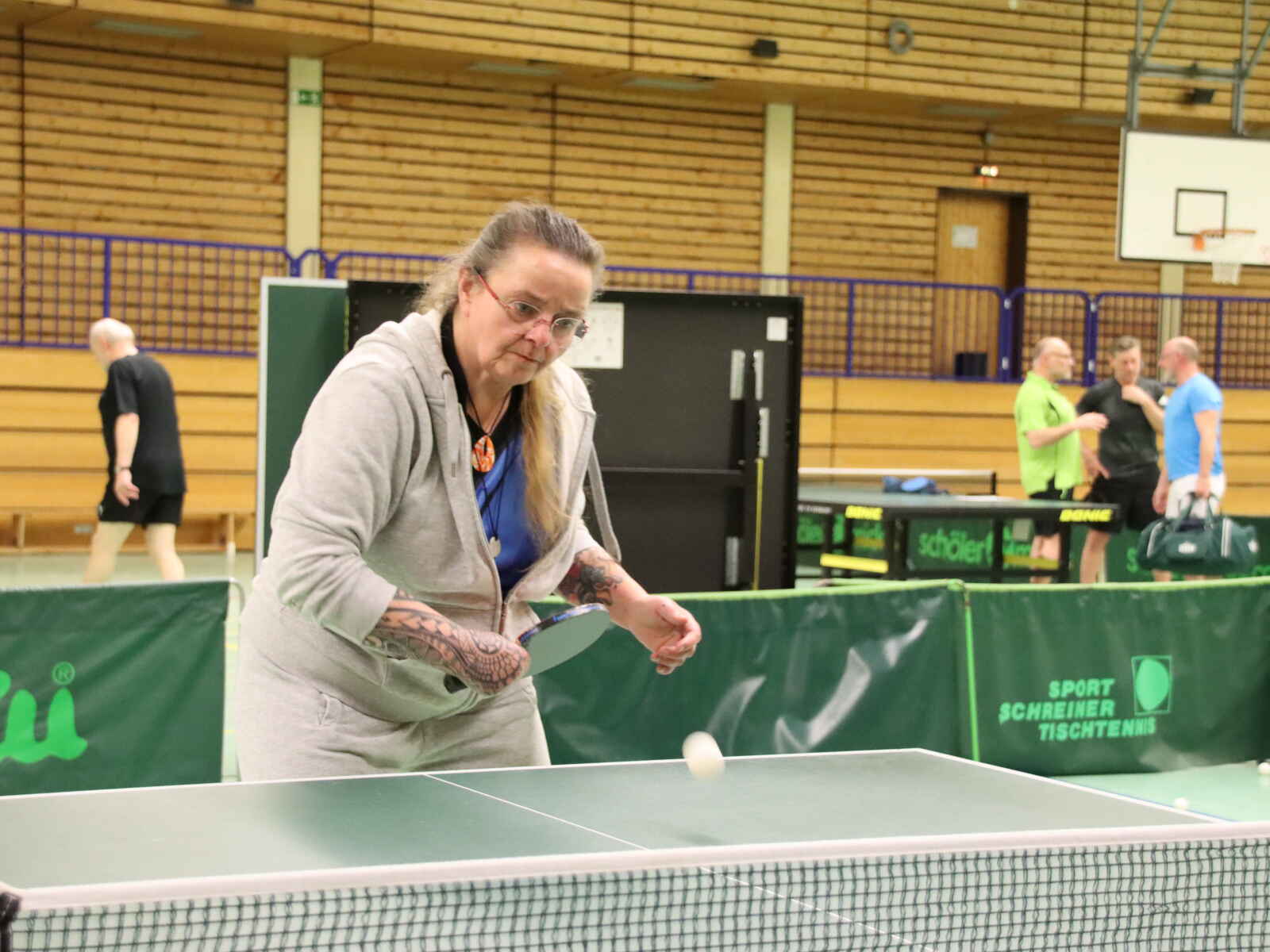 Tischtennis bei Parkinson in Sande