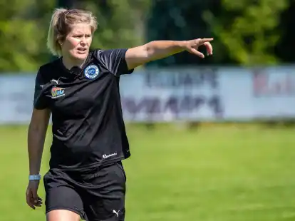 Imke W&uuml;bbenhorst trainierte bereits das M&auml;nnerteam der Sportfreunde Lotte.