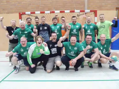 Meister in der Regionsoberliga: die Handballer der HSG Grüppenbühren/Bookholzberg II