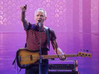 &laquo;Die Tools sind n&uuml;tzlich, aber wir m&uuml;ssen es sein, die sie vorantreiben&raquo;: Der britische Musiker Sting.