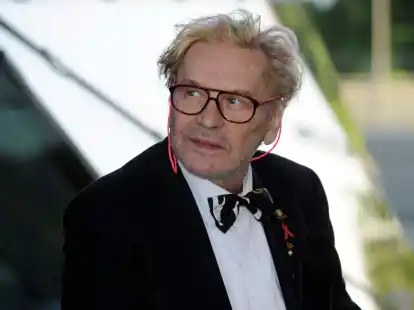 Schauspieler Helmut Berger bei einer Preisverleihung im Jahr 2013.