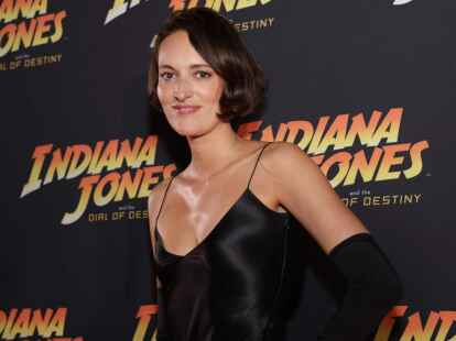Phoebe Waller-Bridge bei der Premiere von &laquo;Indiana Jones 5&raquo; in Cannes. (Vianney Le Caer/Invision via AP/dpa)