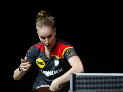 Annett Kaufmann schied in Runde zwei der Tischtennis-WM in S&uuml;dafrika knapp aus.