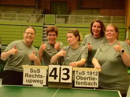 Das erfolgreiche Team von SuS Rechtsupweg: Bei den Deutschen Pokalmeisterschaften für Verbandsklassen erreichten die Ostfriesinnen eine starken dritten Platz.