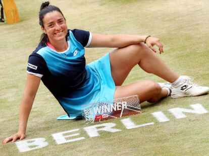 Die an Nummer sieben gef&uuml;hrte Ons Jabeur aus Tunesien will ihren Titel erfolgreich verteidigen.