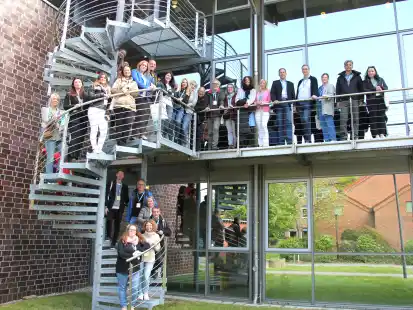 Das Team des International Office der Hochschule Emden/Leer empfing die Teilnehmer der Staff Training Week am Campus Emden.