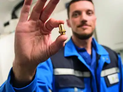 Solche Brennerd&uuml;sen muss EWE Netz an den Gasger&auml;ten h&auml;ufig tauschen.