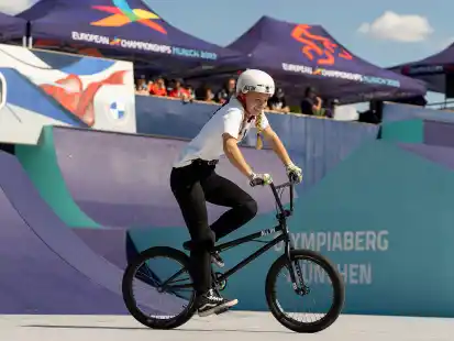Vom DOSB für die European Games in Krakau nominiert: BMX-Ass Kim Lea Müller vom Oldenburger Verein Backyard