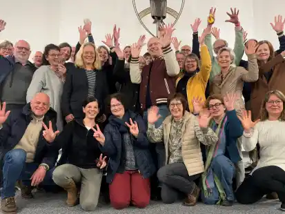 Vom Fusionsbeschluss sind alle Beteiligten begeistert.