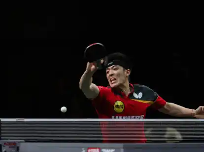 Dang Qiu ist bei der Tischtennis-WM im Achtelfinale ausgeschieden.