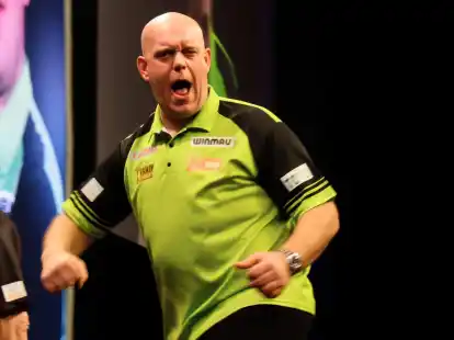 Michael van Gerwen eroberte zum siebten Mal den Titel.