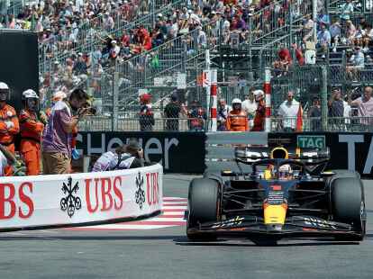 Max Verstappen hat sich in Monaco die Pole Position geholt.