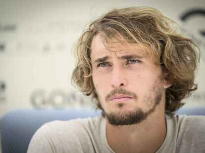 Alexander Zverev hatte sich bei den French Open im Vorjahr schwer verletzt.