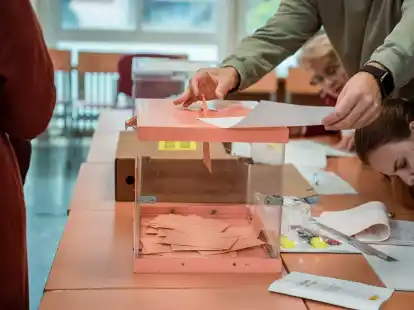 Abstimmung f&uuml;r die Regional- und Kommunalwahlen in Madrid.