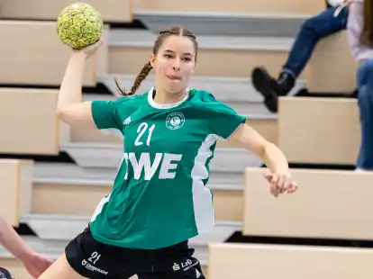 Zehn Treffer steuerte Ida Seidel zum Turniersieg des VfL bei.
