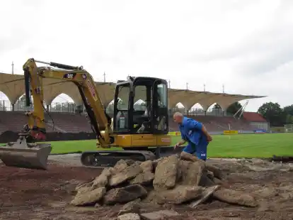 Bei der Sanierung der   Leichtathletikanlagen im Jahr 2011 wurde im Marschwegstadion auf gr&ouml;&szlig;ere Schutzvorkehrungen verzichtet.