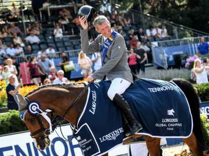 Nach einem Beinbruch plant Ludger Beerbaum ein schnelles Comeback.