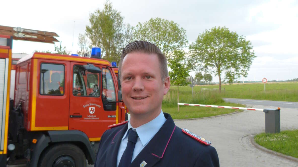 Feuerwehr Schortens Interview mit dem Stadtbrandmeister