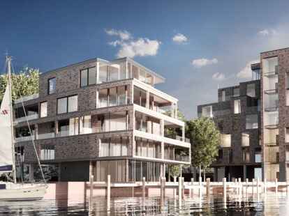 Ein Beispiel daf&uuml;r, was der IG BAU gerade nicht vorschwebt: der im Bereich Neuer Delft/Blaue Br&uuml;cke geplante Torhaus-Komplex geh&ouml;rt zu den eher hochpreisigen Bauvorhaben in Emden.