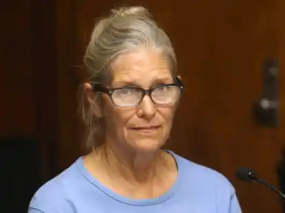 Leslie Van Houten bei einer Bew&auml;hrungsanh&ouml;rung in der California Institution for Women. (Archivbild)