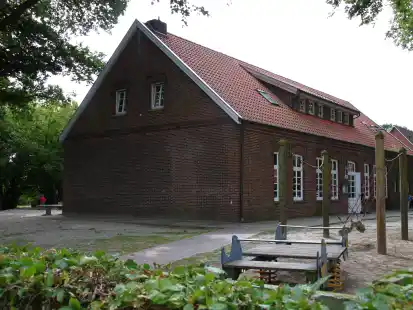 Die Grundschule Gie&szlig;elhorst: Hier rollen demn&auml;chst die Bagger.
