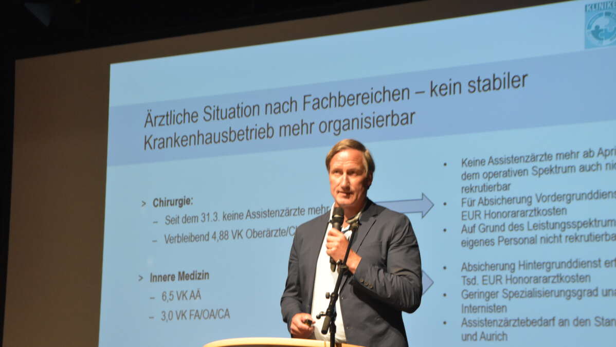 Krankenhaus Norden Schließung So lief die InfoVeranstaltung mit