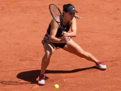 Unterlag der Belgierin Elise Mertens mit 1:6, 3:6: Die US-Amerikanerin Jessica Pegula.