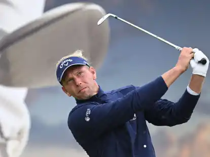 Marcel Siem liegt in Winsen als Siebter nur einen Schlag hinter dem F&uuml;hrungssextett.