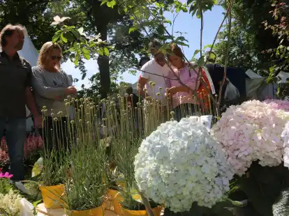Für Blumenliebhaber hatte die Nordenhamer Landpartie Garten & Ambiente wieder viel zu bieten.