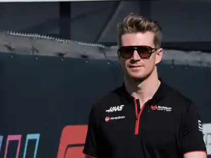 Leicht frustriert: Haas-Pilot Nico H&uuml;lkenberg.