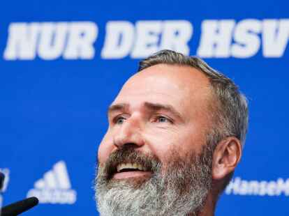 Will gegen den VfB noch das Relegations-Wunder schaffen: HSV-Coach Tim Walter.