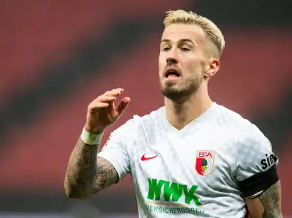 F&uuml;hlt sich in Augsburg wohl: Niklas Dorsch.