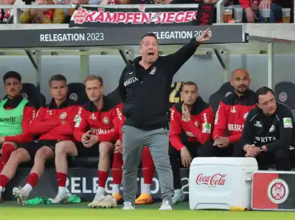 Will den Aufstieg mit Wehen Wiesbaden perfekt machen: Trainer Markus Kauczinski.