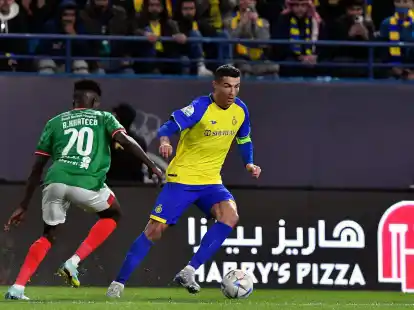 Wechselte Anfang des Jahres nach Saudi Arabien: Ex-Weltfu&szlig;baller Cristiano Ronaldo.