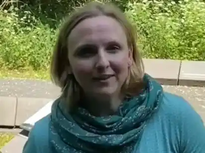 Sie kennt sich mit der 80-j&auml;hrigen Geschichte des Bunkers aus: Miriam Schumacher aus Oldenburg.