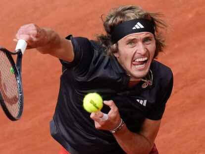 Erreichte das Halbfinale der French Open: Alexander Zverev.