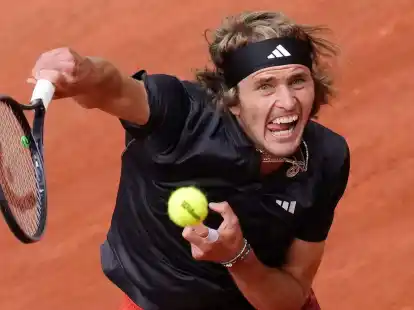 Erreichte das Halbfinale der French Open: Alexander Zverev.